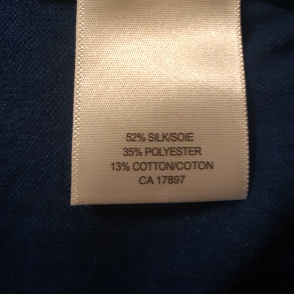 SILK COTTON HOUNDSTOOTH CARDIGAN • BANANA REPUBLIC - Picture 7 of 7